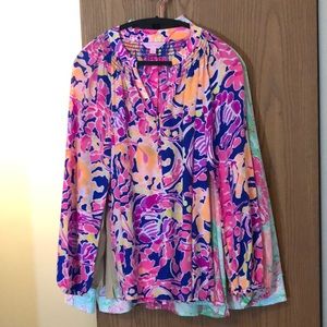 Lilly Pulitzer Silk Elsa Top